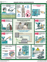 Комплект плакатов "Безопасность работ на металлообрабатывающих станках" - fgospostavki.ru - Тихорецк