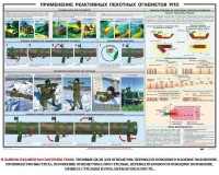 Плакат "Применение реактивных пехотных огнеметов РПО" - fgospostavki.ru - Тихорецк