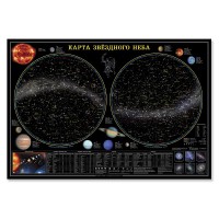 Карта звездного неба (101 х 69 см) - fgospostavki.ru - Тихорецк