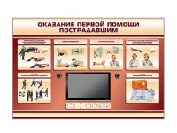 Многофункциональный интерактивный стенд-тренажер "Оказание первой помощи пострадавшим" для учащихся общеобразовательных учреждений - fgospostavki.ru - Тихорецк