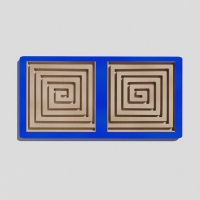 Такт-панель «Синий лабиринт № 4» - fgospostavki.ru - Тихорецк