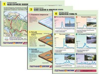 Комплект таблиц по географии "Природа России" раздаточные (цветные, ламинированные, А4, 10 штук) - fgospostavki.ru - Тихорецк