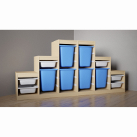 Стеллаж «Голубые облака» - fgospostavki.ru - Тихорецк