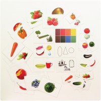 Набор магнитных карточек "Загадки-отрицания". Плоды - fgospostavki.ru - Тихорецк