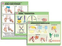 Комплект таблиц "Технология. Обработка бумаги и картона-2" (8 таблиц, А1, ламинированные, с раздаточным материалом) - fgospostavki.ru - Тихорецк