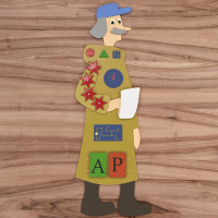 Бизиборд «Почтальон Печкин» - fgospostavki.ru - Тихорецк