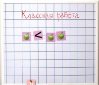 Магнитно-маркерная доска "Клетка" (86 см х 75 см) - fgospostavki.ru - Тихорецк