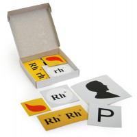 Модель-аппликация "Наследование резус-фактора" (набор из 19 карт) - fgospostavki.ru - Тихорецк