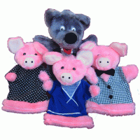 Набор перчаточных кукол "Три поросенка" - fgospostavki.ru - Тихорецк