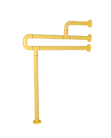 Поручень напольно-настенный с антибактериальным покрытием (желтый) - fgospostavki.ru - Тихорецк