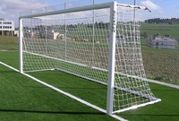 Сетка для футбольных ворот (нить 2,2 миллиметра, 7,5Х2,5Х(1Х2) ячейка 100Х100) - fgospostavki.ru - Тихорецк