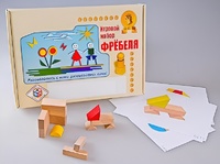 Игровой набор Фребеля "Конструктор деревянный без соединений-1" (Серия "Эксперимент") - fgospostavki.ru - Тихорецк