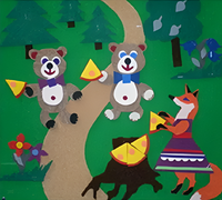 Пособие для слабовидящих детей - Театр-сказка "Два жадных медвежонка" - fgospostavki.ru - Тихорецк