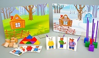 Игровой набор Фребеля "Заюшкина избушка" (серия "Сказочный мир". Выпуск 1) - fgospostavki.ru - Тихорецк