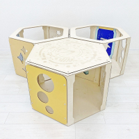 Модульные игровые домики «Сотикум» (3 модуля) - fgospostavki.ru - Тихорецк