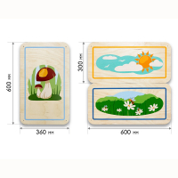 Набор стеновых панелей «Природа нашего края - Прогулка» - fgospostavki.ru - Тихорецк