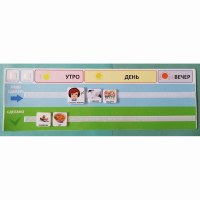 Визуальное расписание на день (для карточек размером 5-5 и 6-6 см) - fgospostavki.ru - Тихорецк