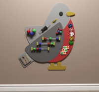 Бизиборд «Перелетный снегирь» - fgospostavki.ru - Тихорецк