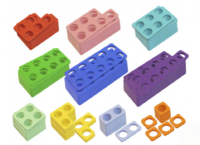 Нумирошка. Набор цветных пластиковых форм 100 шт. по методике Нумикон - fgospostavki.ru - Тихорецк