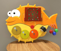 Бизиборд «Рыба-еж» - fgospostavki.ru - Тихорецк