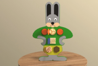 Бизиборд «Серый заинька» - fgospostavki.ru - Тихорецк