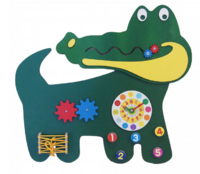 Бизиборд «Зеленый крокодил» - fgospostavki.ru - Тихорецк