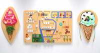 Комплект бизибордов «Фабрика мороженого» - fgospostavki.ru - Тихорецк
