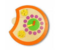 Настенный игровой модуль в виде части гусеницы-времени - fgospostavki.ru - Тихорецк