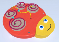 Настенный игровой элемент в виде головы гусеницы - fgospostavki.ru - Тихорецк