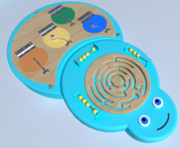 Настенный игровой элемент «Гусеница» - fgospostavki.ru - Тихорецк