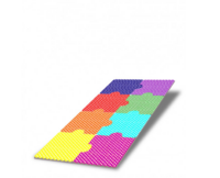 Настенная панель «Разноцветные пазлы» - fgospostavki.ru - Тихорецк