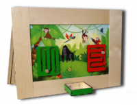 Тактильно-развивающая панель «Животные» - fgospostavki.ru - Тихорецк