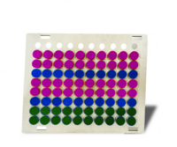 Тактильно-развивающая панель «Цветные фигурки» - fgospostavki.ru - Тихорецк