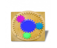 Тактильно-развивающая панель «Цветные шестеренки» - fgospostavki.ru - Тихорецк