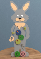 Бизиборд «Пасхальный кролик» - fgospostavki.ru - Тихорецк