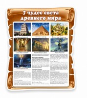 Стенд "Семь чудес света" - fgospostavki.ru - Тихорецк
