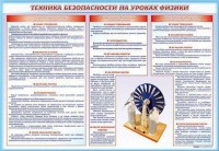 Стенд-уголок "Техника безопасности на уроках физики" - fgospostavki.ru - Тихорецк
