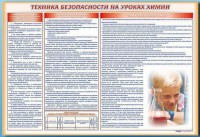 Стенд-уголок "Техника безопасности на уроках химии" - fgospostavki.ru - Тихорецк