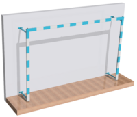 Ворота для гандбола и минифутбола трансформируемые (без сетки, на колесиках) - fgospostavki.ru - Тихорецк