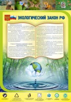 Стенд "Экологический закон РФ" - fgospostavki.ru - Тихорецк