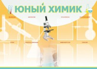 Стенд "Юный химик" Вариант 1 - fgospostavki.ru - Тихорецк
