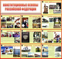 Стенд "Конституционные основы РФ" - fgospostavki.ru - Тихорецк