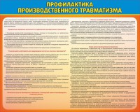 Стенд "Профилактика производственного травматизма" - fgospostavki.ru - Тихорецк