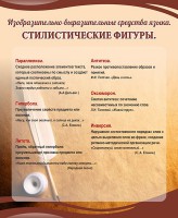 Стенд "Стилистические фигуры" Вариант 2 - fgospostavki.ru - Тихорецк