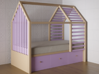 Детская кровать «Инга» - fgospostavki.ru - Тихорецк