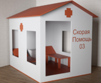Игровой домик «Скорая помощь» - fgospostavki.ru - Тихорецк