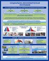 Стенд "Социально-экономическая география. Воссоздание населения" - fgospostavki.ru - Тихорецк