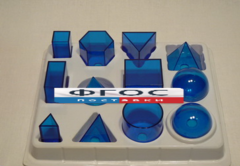 Набор прозрачных геометрических тел разборный (12 предметов) малый - fgospostavki.ru - Тихорецк