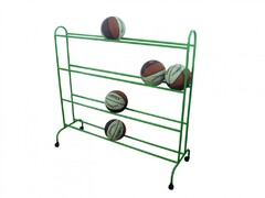 Стеллаж для хранения мячей на колесах - fgospostavki.ru - Тихорецк