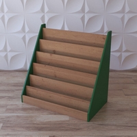 Стеллаж-витрина для книг "Познавательная горка" - fgospostavki.ru - Тихорецк